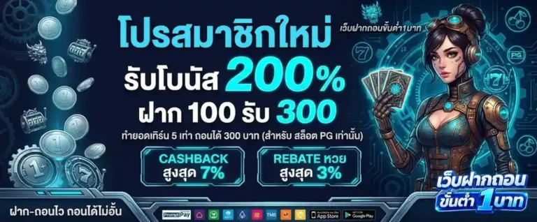 เกมสล็อตฝากไม่มีขั้นต่ำ